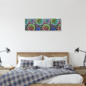 Fraktal Blume Zwei Leinwanddruck (Insitu (Schlafzimmer))