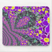 Fraktal-Blumen-Mausunterlage Mousepad (Vorne)