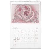 Fraktal-Blumen-Wandkalender 2013 Kalender (Feb 2027)