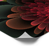 Fraktal Bouquet Poster (Ecke)