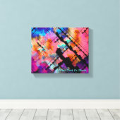 Fraktal Brainstorm Leinwanddruck (Insitu (Holzboden))