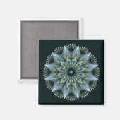 Fraktal brillante Sternendekoration Magnet (Vorderseite/Rückseite)