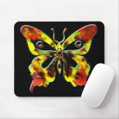 Fraktal Butterfly Art 1 Mousepad (Mit Mouse)
