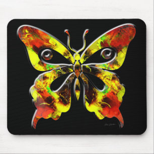 Fraktal Butterfly Art 1 Mousepad