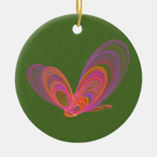 Fraktal Butterfly Ornament (Vorne)