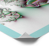 Fraktal Butterfly Poster (Ecke)