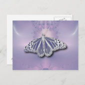 FRAKTAL BUTTERFLY POSTKARTE (Vorne/Hinten)