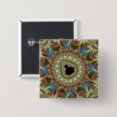 Fraktal Button (Vorne & Hinten)