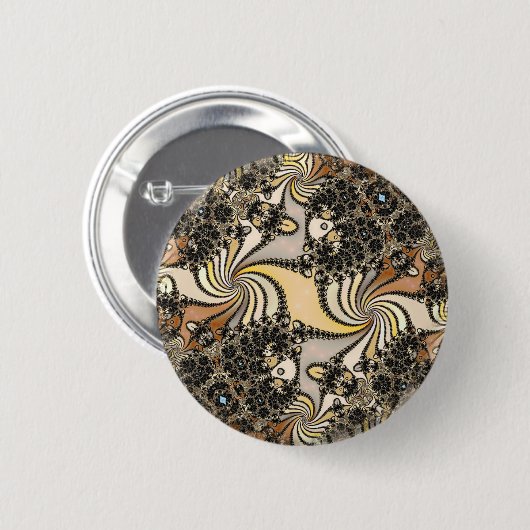Fraktal Button (Vorne & Hinten)
