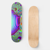 Fraktal C~09 Triptych #2 Sick Stick Pro Skateboard (Vorderseite)
