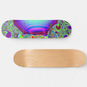 Fraktal C~09 Triptych #2 Sick Stick Pro Skateboard (Horizontal)