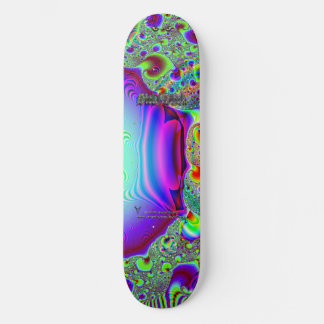Fraktal C~09 Triptych #2 Sick Stick Pro Skateboard