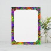 Fraktal C~14 Eigene Buchstaben 01 - 8,5" x 11" (Stehend Vorderseite)