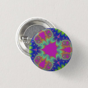 Fraktal Cactus Bloom Button