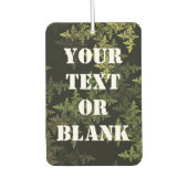 Fraktal Camouflage Autolufterfrischer (Vorderseite)