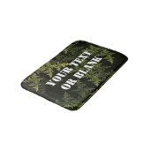 Fraktal Camouflage Badematte (Schrägansicht)