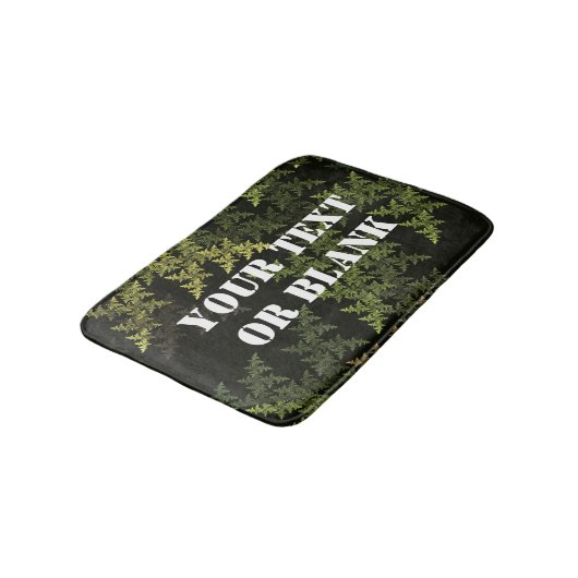 Fraktal Camouflage Badematte (Schrägansicht)