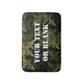 Fraktal Camouflage Badematte (Vorderseite Vertikal)