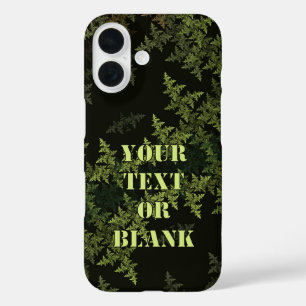 Fraktal Camouflage iPhone 16 Hülle
