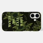 Fraktal Camouflage Case-Mate iPhone Hülle (Rückseite (Horizontal))