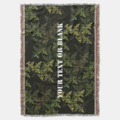 Fraktal Camouflage Decke (Vorderseite Vertikal)