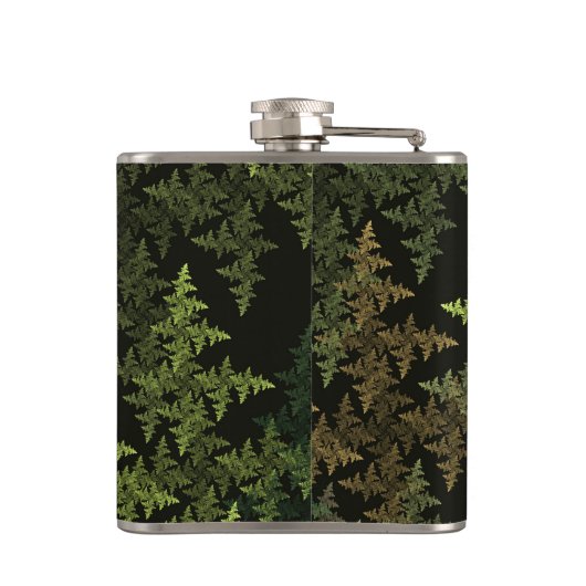 Fraktal Camouflage Flachmann (Rückseite)