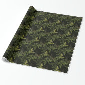 Fraktal Camouflage Geschenkpapier (Ungerollt)
