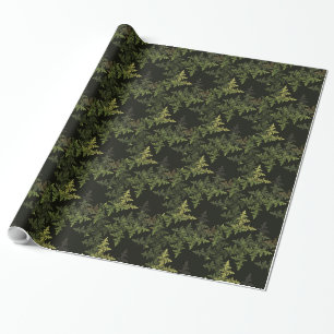 Fraktal Camouflage Geschenkpapier