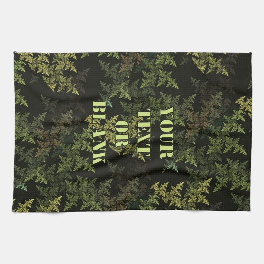 Fraktal Camouflage Geschirrtuch (Horizontal)