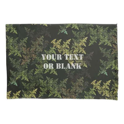 Fraktal Camouflage Kissenbezug (Vorderseite)