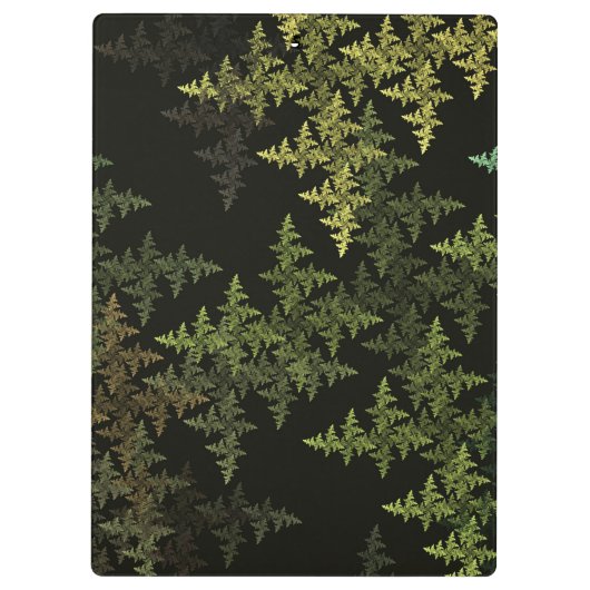 Fraktal Camouflage Klemmbrett (Rückseite)