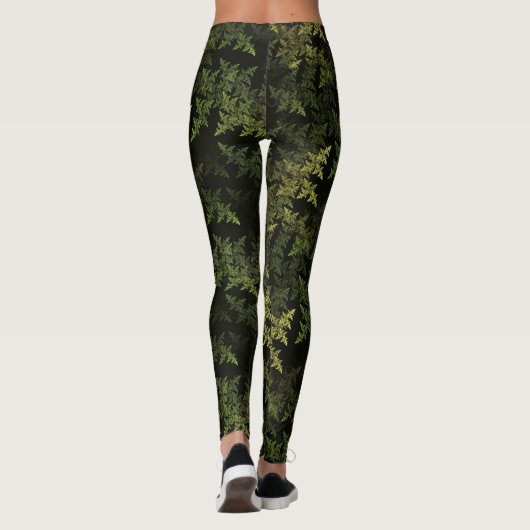 Fraktal Camouflage Leggings (Rückseite)