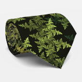 Fraktal Camouflage Neck Tie Krawatte (Gerollt)