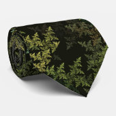 Fraktal Camouflage Neck Tie Krawatte (Gerollt)