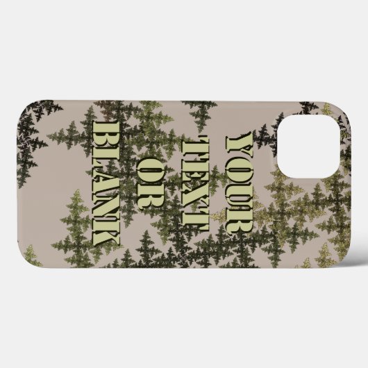 Fraktal Camouflage - Sommer Case-Mate iPhone Hülle (Rückseite (Horizontal))