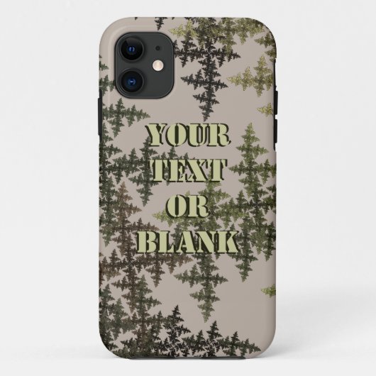 Fraktal Camouflage - Sommer Case-Mate iPhone Hülle (Rückseite)