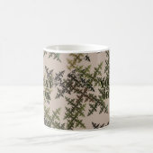 Fraktal Camouflage - Sommer Kaffeetasse (Mittel)