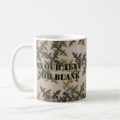 Fraktal Camouflage - Sommer Kaffeetasse (Links)
