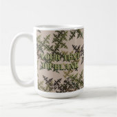 Fraktal Camouflage - Sommer Kaffeetasse (Links)