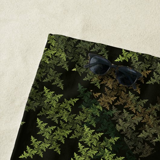 Fraktal Camouflage Strandtuch (Beispiel)