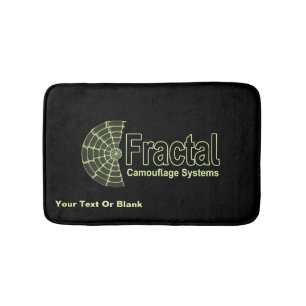 Fraktal Camouflage Systems Logo Badematte