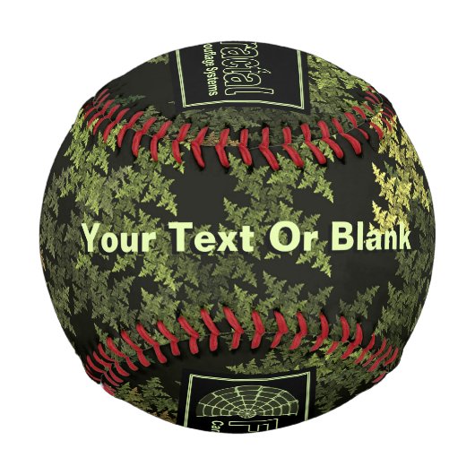 Fraktal Camouflage Systems Logo Baseball (Rückseite)