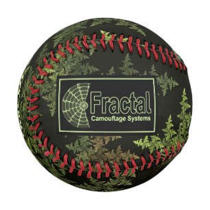 Fraktal Camouflage Systems Logo Baseball
