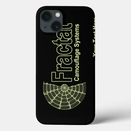 Fraktal Camouflage Systems Logo Case-Mate iPhone Hülle (Rückseite)