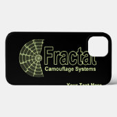 Fraktal Camouflage Systems Logo Case-Mate iPhone Hülle (Rückseite (Horizontal))