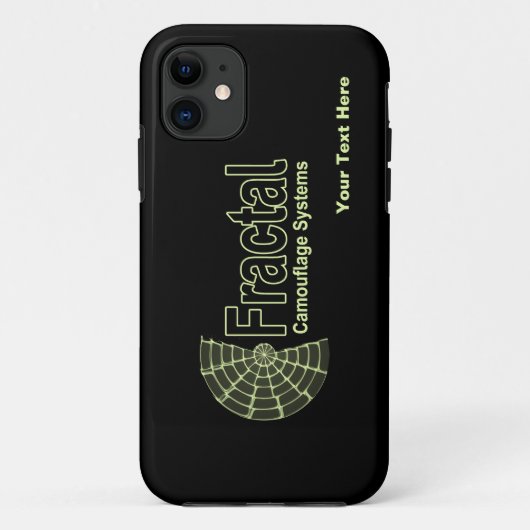 Fraktal Camouflage Systems Logo Case-Mate iPhone Hülle (Rückseite)