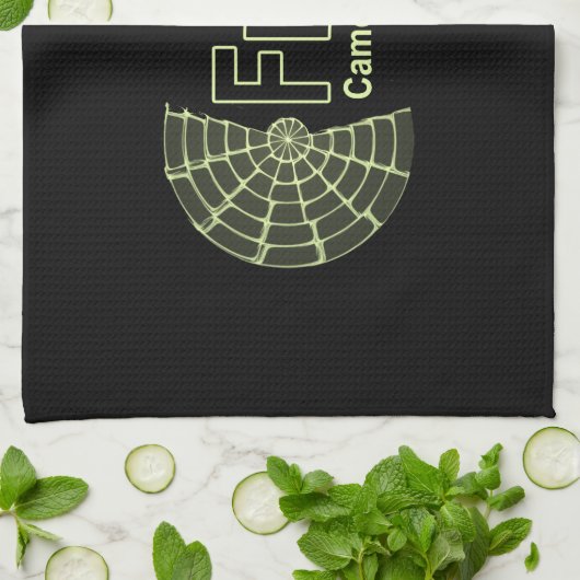 Fraktal Camouflage Systems Logo Handtuch (Gefaltet)