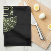 Fraktal Camouflage Systems Logo Handtuch (Viertel Falte)