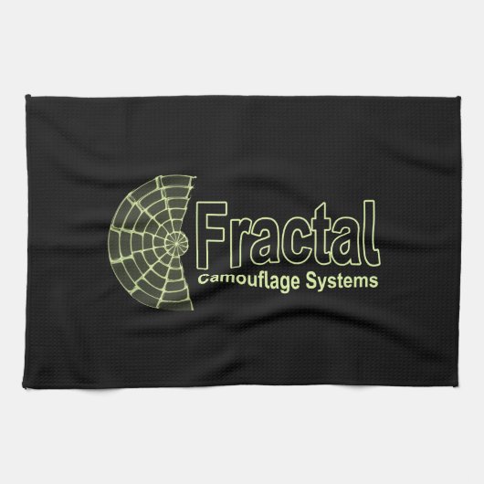 Fraktal Camouflage Systems Logo Handtuch (Horizontal)