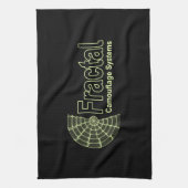 Fraktal Camouflage Systems Logo Handtuch (Vertikal)
